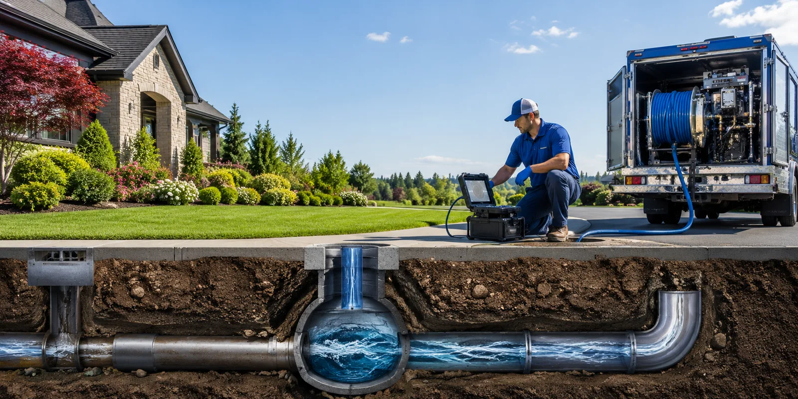 Drainage restoration information for Leesburg, OH